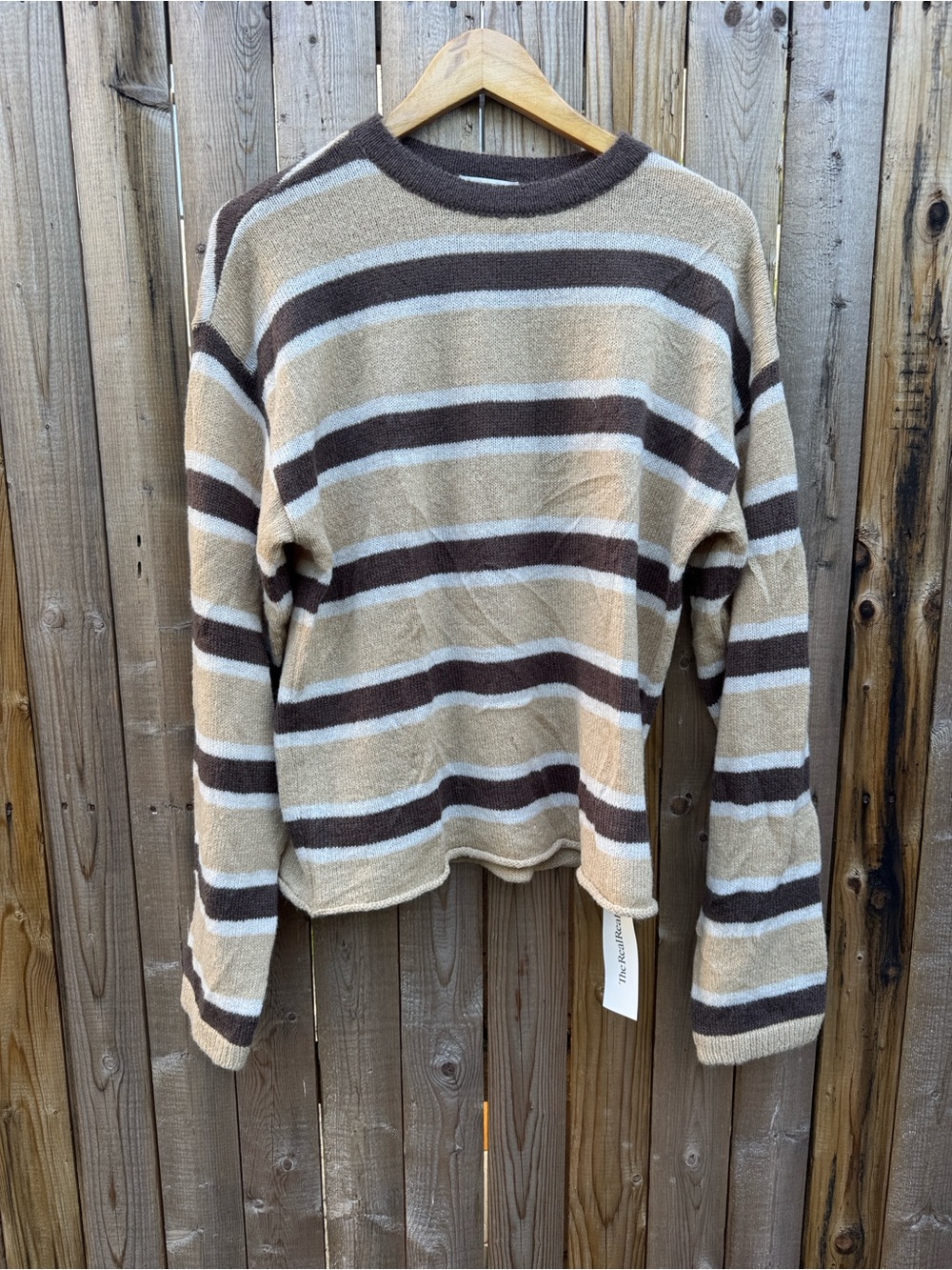 Elwood Sunday everyday Striped Crewneck Sweater
